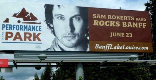 sam roberts billboard nightmair creative