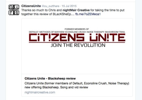 nightmair creative Citizens Unite