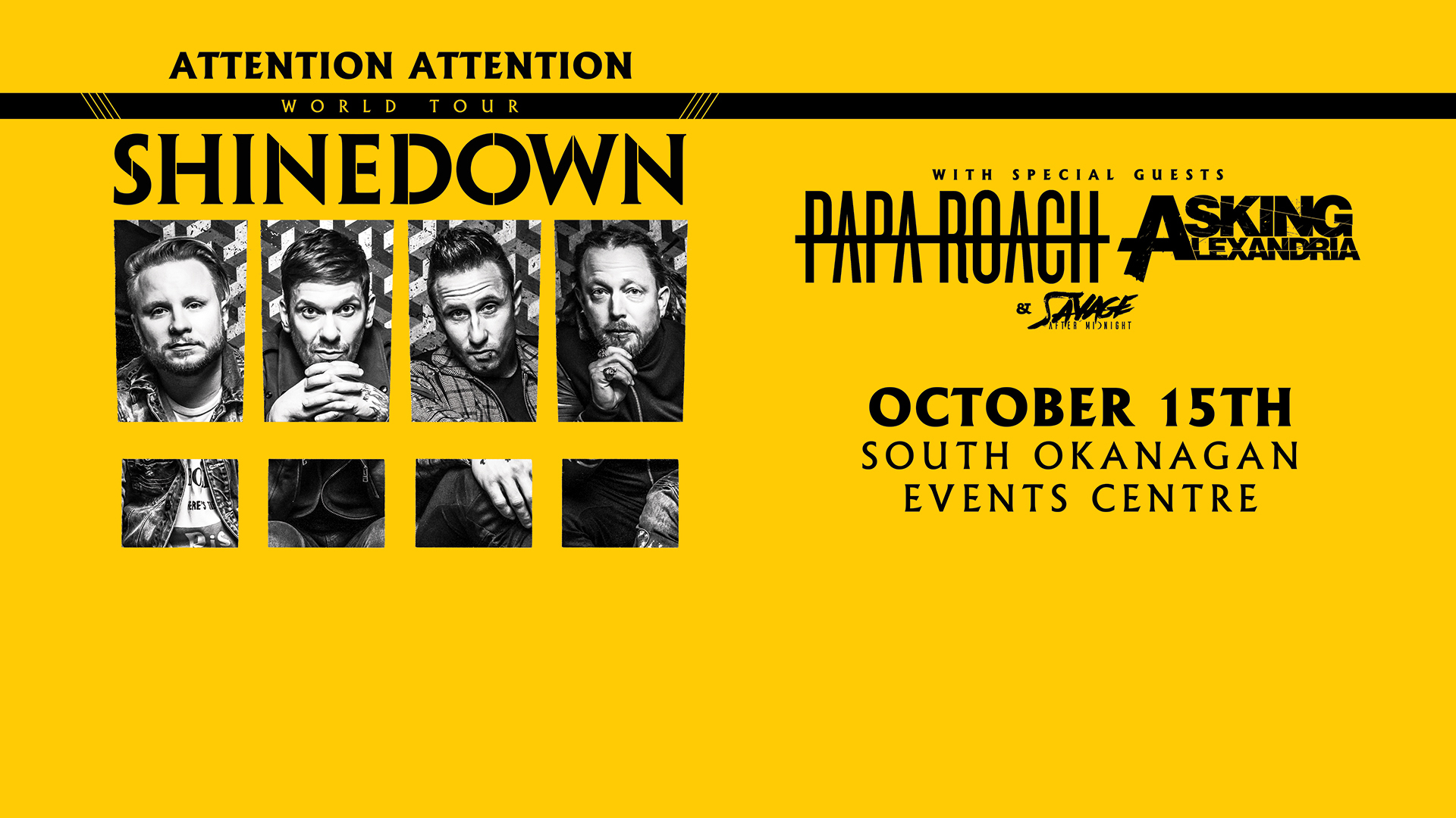 Shinedown Papa Roach-nightMair Creative